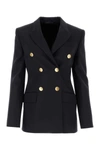 Givenchy Wool Blend Blazer With Back Slit And Multiple Pockets In Blue