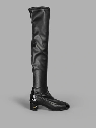 Giuseppe Zanotti Women's Nappa High Boot In Black