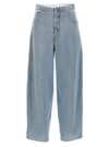 Mm6 Maison Margiela Button-fly Straight-leg Jeans