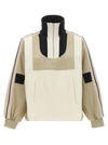 Palm Angels Panelled Half-zip Jacket