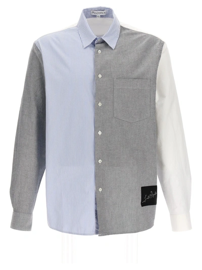 Jw Anderson J.w. Anderson Logo Patch Patch Shirt In Multicolor