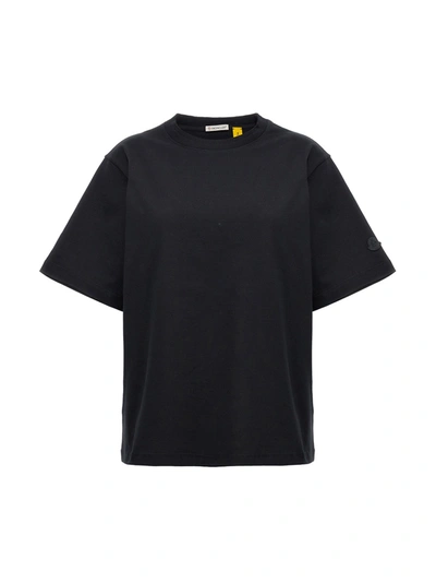 Moncler Genius 2 Moncler Alicia Keys - Cotton Crew-neck T-shirt In Black