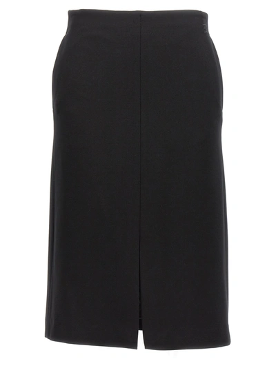 Karl Lagerfeld Punto Skirt In Black