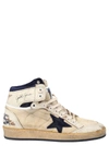 Golden Goose Sky Star Shiny Leather Toe And Spur Nylon Upper Suede Star