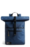 TED BAKER CLIME RUBBERIZED ROLLTOP BACKPACK