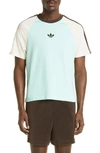 ADIDAS X WALES BONNER TREFOIL EMBROIDERED T-SHIRT