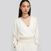 Jonathan Simkhai Serafina Top In Natural White