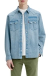 LEVI'S SAWTOOTH RELAXED FIT WESTERN DENIM SHIRT