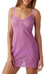 B.tempt'd By Wacoal Lace Kiss Chemise In Mulberry