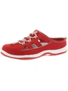 Easy Street Barbara Womens Comfort Insole Comfort Clogs In Red