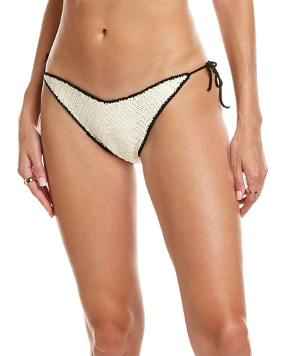 Solid & Striped Azalea Bikini Bottom In White