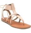 MATISSE LAY UP STRAPPY SANDAL IN BLUSH