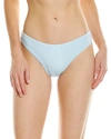 Weworewhat Classic Scoop Bikini Bottom In Blue