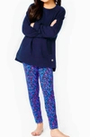 LILLY PULITZER Mini Weekender Legging in Growl And Prowl