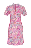 DOLCEZZA Floral Sport Dress In Pink