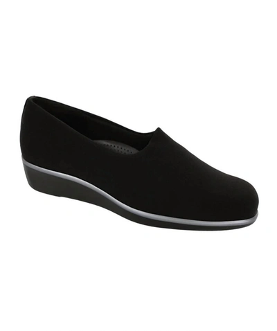 Sas Women's Bliss Shoes - Double Wide In Black