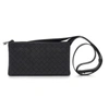 Bottega Veneta Intrecciato Black Leather Trio Bag 611240-vcpq1-8984