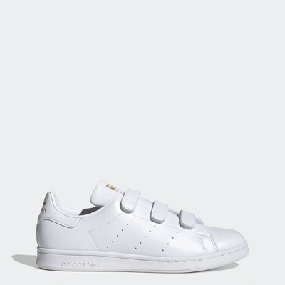 Adidas Originals Adidas Men's Originals Stan Smith Primegreen Casual Shoes In White/white/gold