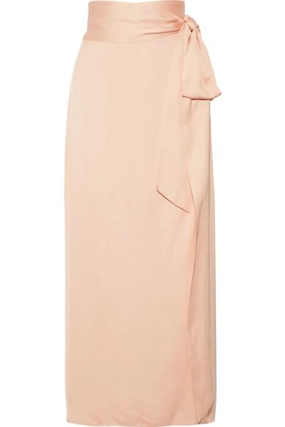 Elizabeth And James Almeria Wrap Tie Skirt With Slit In Meadow