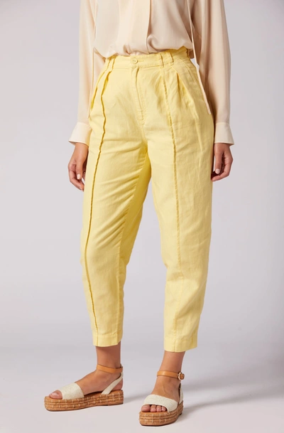 Joie Nat Pants In Yellow