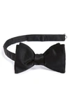 Eton Silk Bow Tie In Black