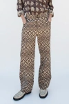69206 Pascal Button Fly Pants In Multi