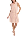 J.MCLAUGHLIN J. MCLAUGHLIN JOANNA CATALINA CLOTH SHIFT DRESS