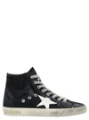 Golden Goose Francy Sneaker In Night Blue/white