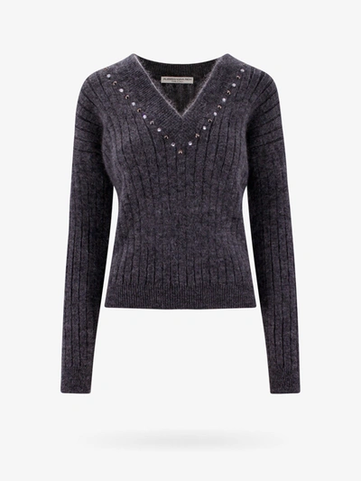 Alessandra Rich Sweater In Grey