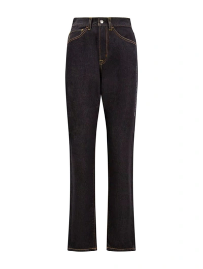 Moncler Genius Cotton Denim Jeans In Black