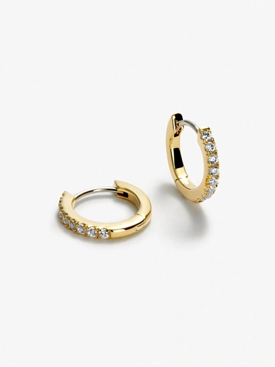 Ana Luisa Gold Huggie Hoop Earrings