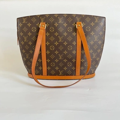 Pre-owned Louis Vuitton Monogram Canvas And Leather Babylone Bag