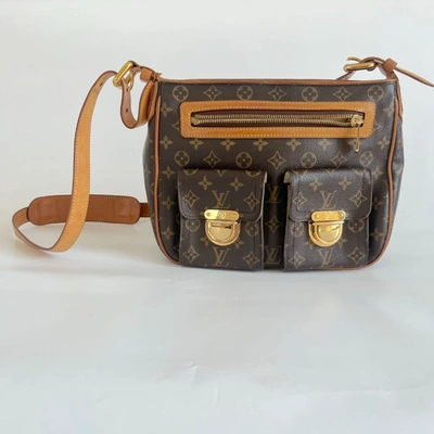 Pre-owned Louis Vuitton Monogram Canvas Hudson Shoulder Bag,