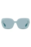 Burberry Woman Sunglass Be4371 Helena In Azure