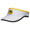 TOP OF THE WORLD TOP OF THE WORLD WHITE IOWA HAWKEYES DAYBREAK ADJUSTABLE VISOR