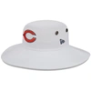 New Era White Chicago Bears 2023 Nfl Training Camp Primary Logo Panama Bucket Hat In White