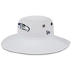 New Era White Seattle Seahawks 2023 Nfl Training Camp Panama Bucket Hat In White