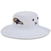 New Era White Baltimore Ravens 2023 Nfl Training Camp Panama Bucket Hat In White