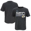 Fanatics Preschool  Branded Heathered Charcoal Los Angeles Rams 2021 Nfc Champions Locker Room Trophy In Heather Charcoal