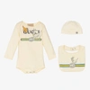 GUCCI IVORY THE JETSONS SHORTIE GIFT SET