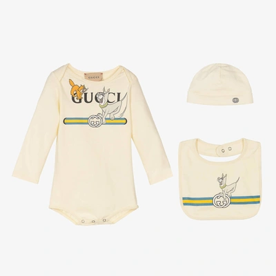 GUCCI IVORY THE JETSONS SHORTIE GIFT SET