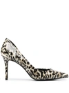 Just Cavalli Leopard-print Pumps In Multicolour