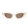 Kuboraum Maske F5 Wh Sunglasses In White