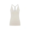 Totême Y-back Merino Wool Blend Tank In Nude &amp; Neutrals