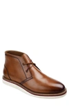 Thomas & Vine Thomas And Vine Keegan Wide Width Plain Toe Chukka Boot In Cognac