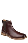 Thomas & Vine Corbin Leather Chelsea Boot In Brown