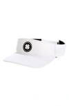 Black Clover Clear Visor 1 In White
