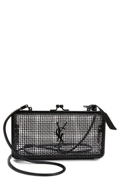 SAINT LAURENT CAGE CLUTCH