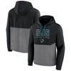 FANATICS FANATICS BRANDED BLACK SAN JOSE SHARKS SUCCESSFUL TRI-BLEND PULLOVER HOODIE