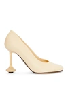 Loewe Toy 90mm Sculpted-heel Pumps In White
